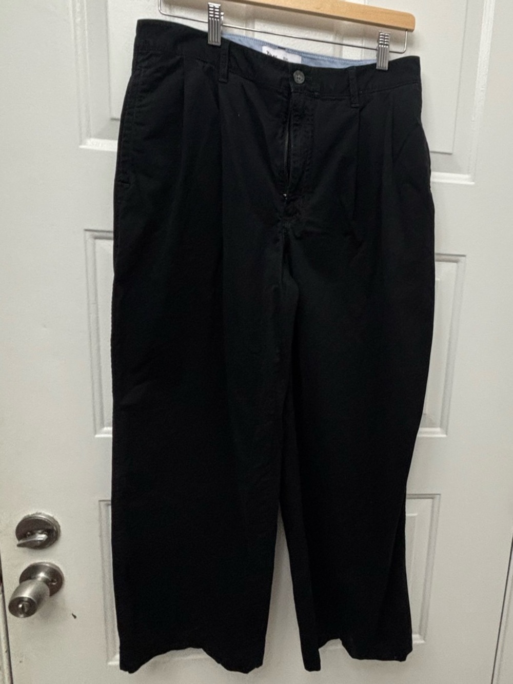 TNA Black High-Rise Wide Leg Pants